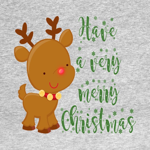 Have A Very Merry Christmas by TSHIRT PLACE